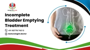 incomplete bladder emptying treatment