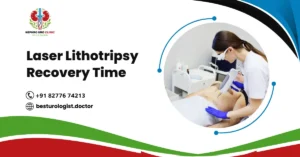 laser lithotripsy recovery time
