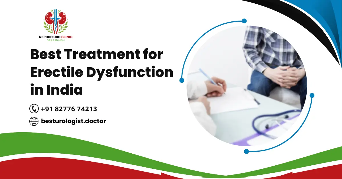 Best Treatment for Erectile Dysfunction in India