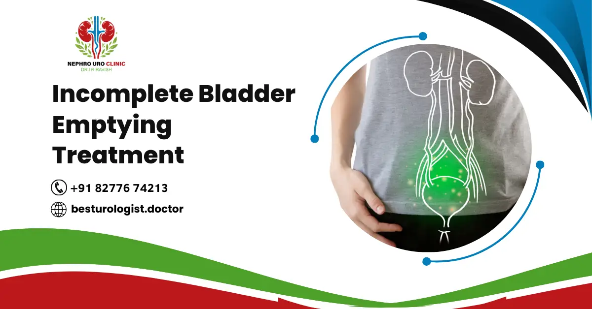 Incomplete Bladder Emptying Treatment