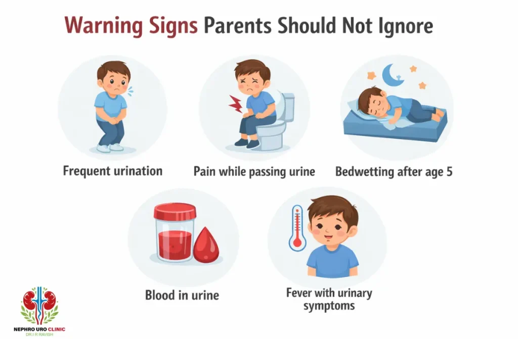 Warning urology signs parents should not ignore | Pediatric Urologist in Jayanagar 