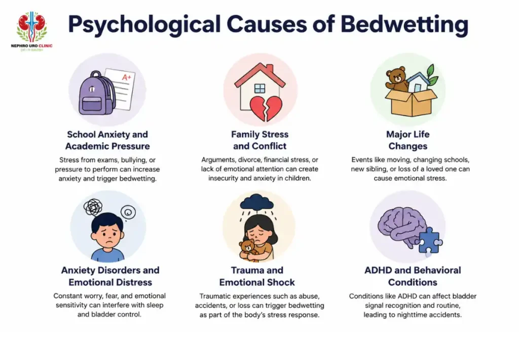 Psychological Causes of Bedwetting