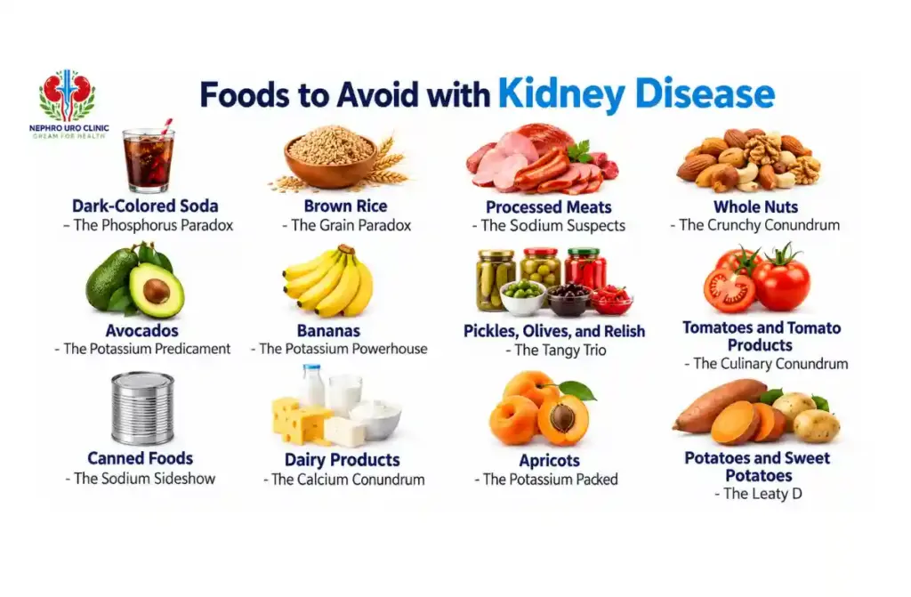 Foods to Avoid With Kidney Disease.